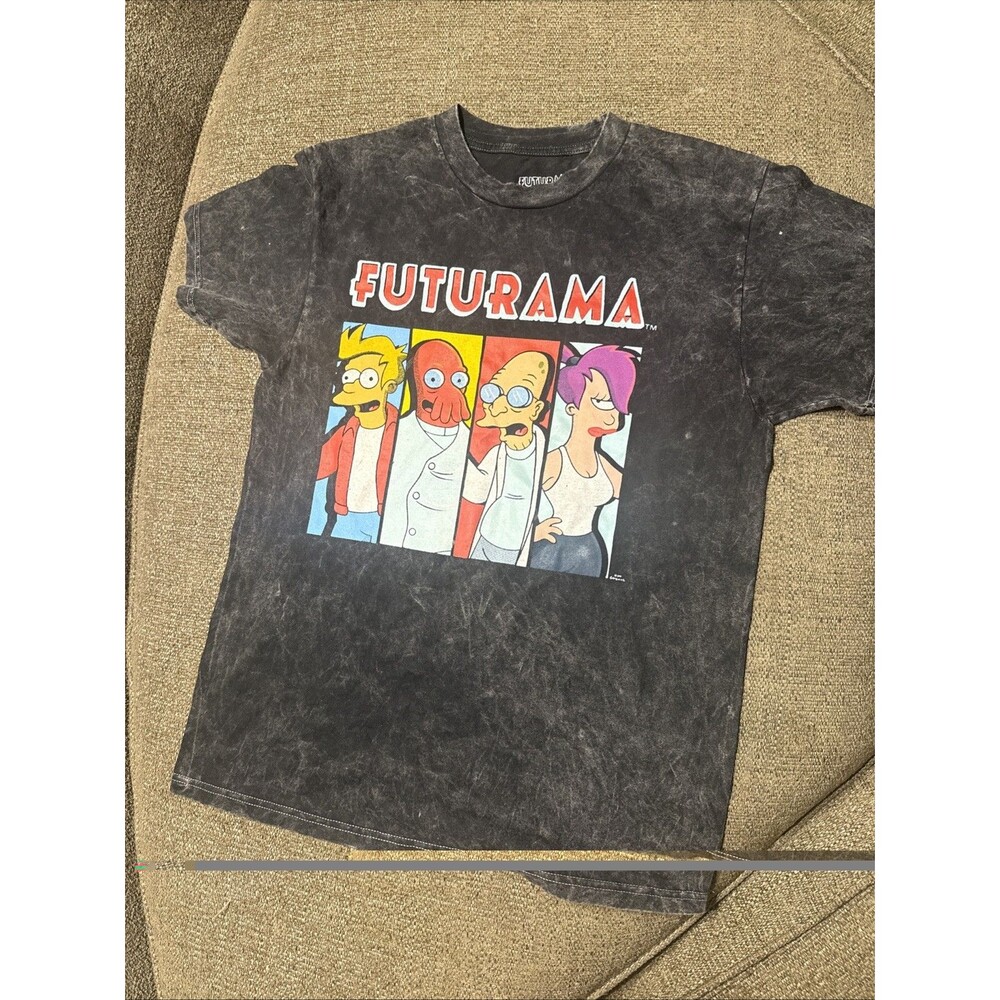 Futurama Cartoon TV Show T Shirt Mens Size M